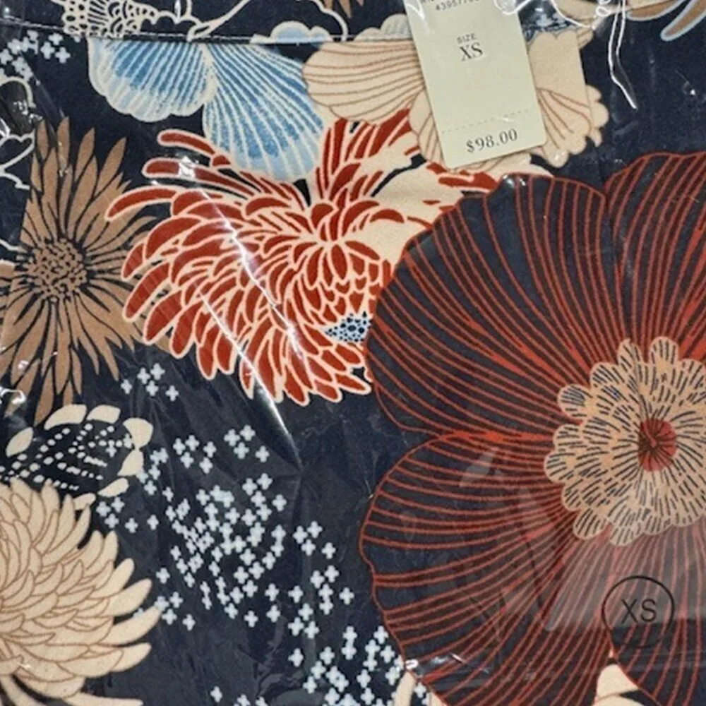NWT Anthropologie Floral Print Pencil Skirt by ISLA MAUDE - Picture 4 of 7